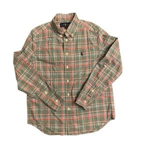 Boys Ralph Lauren long sleeve button front shirt